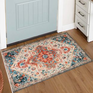 Persian anti door mat velvet slip American carpet crystal