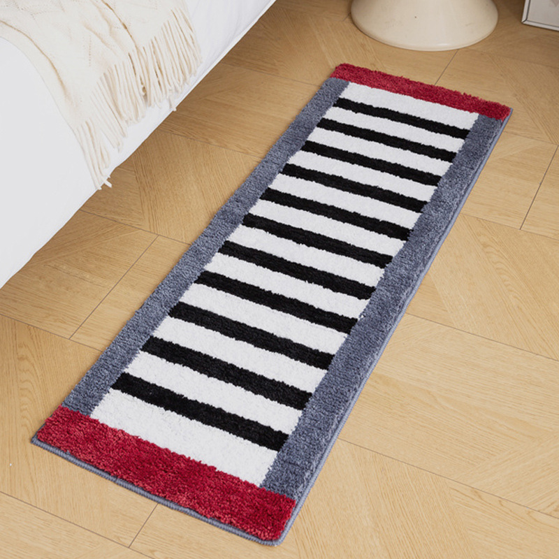 Bedside blanket thickened plush bathroom absorbent floor mat