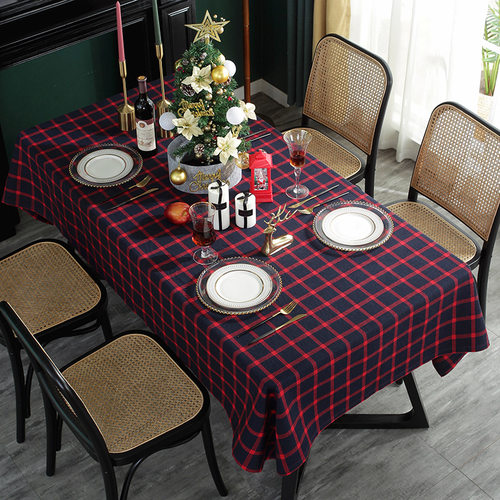 New Christmas tablecloth rectangular tablecloth圣诞新年桌布