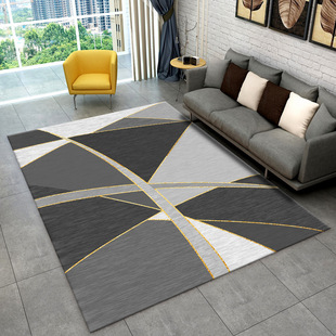 Nordic living room carpet Abstract geometry bedroom carpet