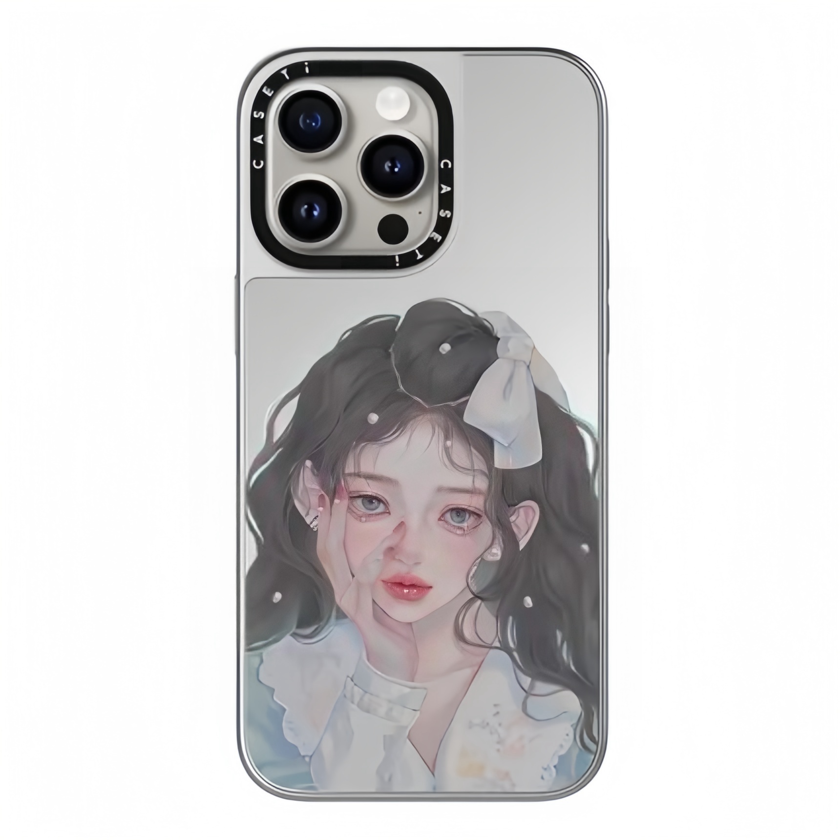 CASETi壳联名ART Month Collection少女心事漫画苹果1517pro 适用iPhone14 16Pro Max艺术保护华强北