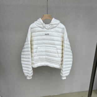 连帽套头卫衣式羽绒服女2026秋冬新款宽松显瘦轻薄90鸭绒保暖外套