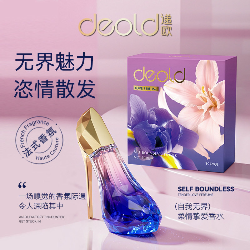 新款推荐递欧新款水晶高跟鞋女士香水木质花果香调优雅高级小众