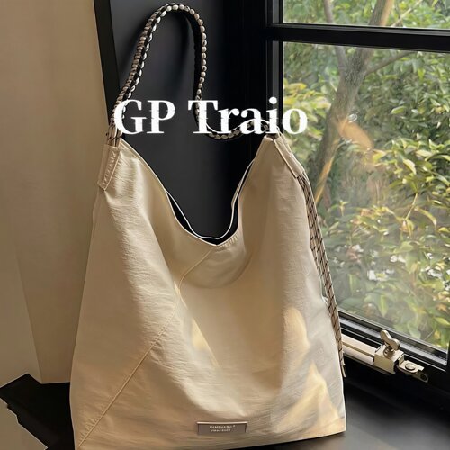 GPTraio帆布托特包大容量通勤
