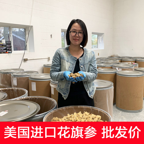 美国进口西洋参农场批发价500克