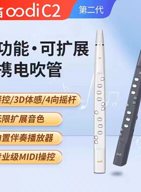 新款无笛C2电吹管无笛电吹管乐器初学娱乐电子萨克斯笛子