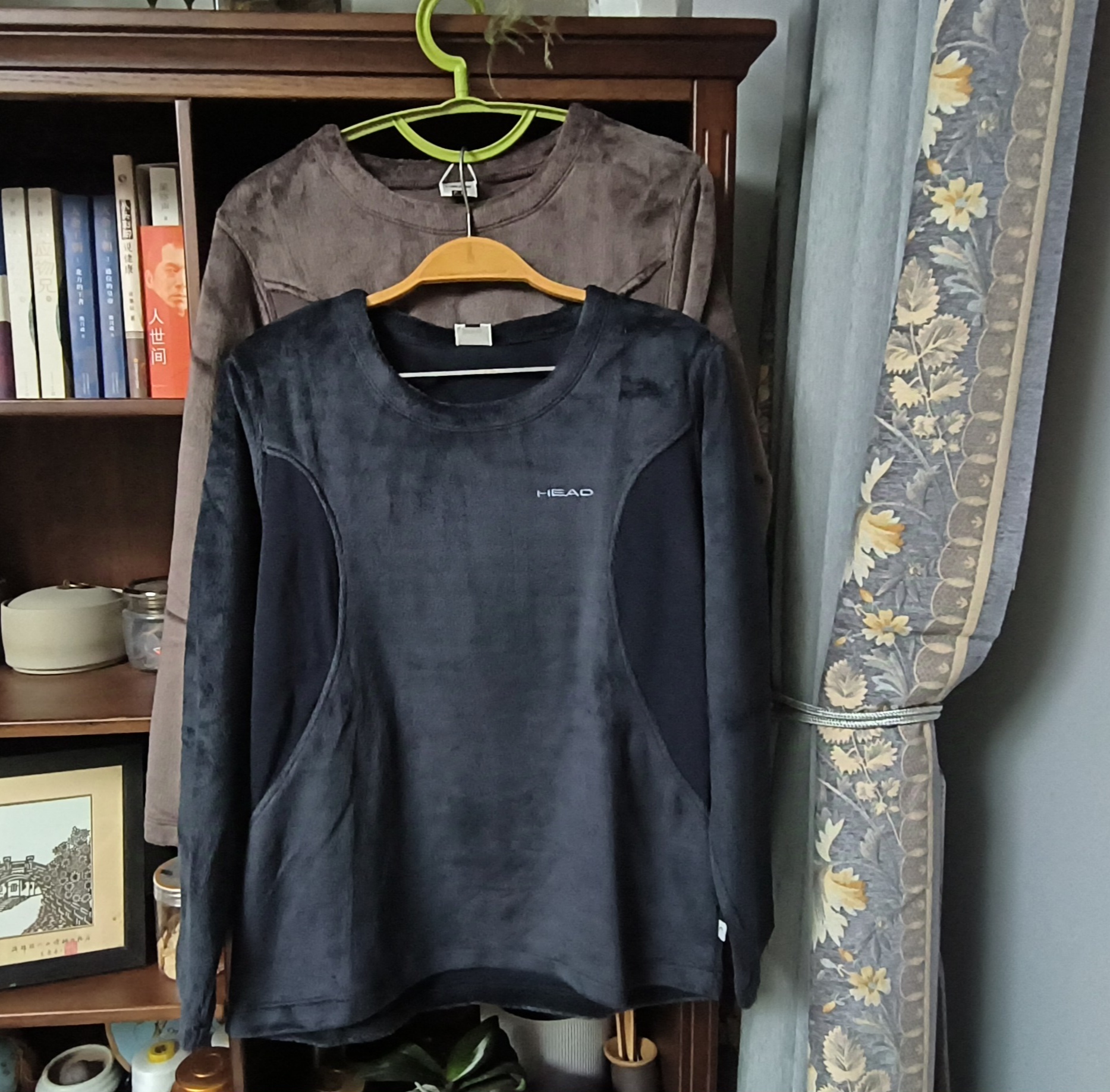 限时特价两件包邮偏远除外纯原日单保暖内衣加绒运动家居服卫衣