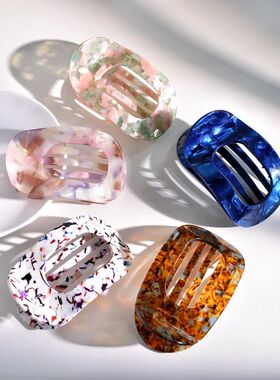 1 piece set for ladies multicolor acetic acid plate hollow o