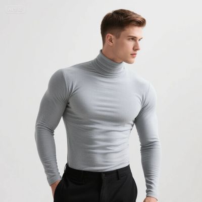 Thermal Underwear Tops Men Winter Clothes Thermal Shirt Autu