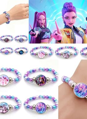 Kpop Demon Hunter Bracelet Huntrix Kpop Birthday Beaded Wris