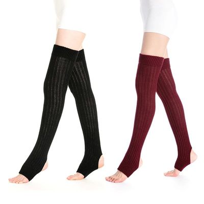 Leg Warmers Women Sexy Socks Over Knee Stockings Winter Warm
