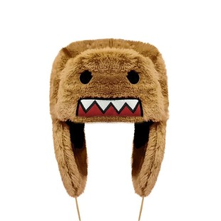 Autume Brown Hat Domo Cute Sprint Ushanka Winter Kun