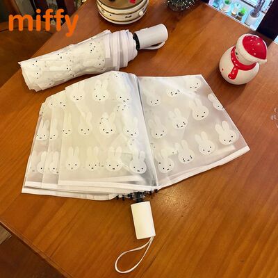 Kawaii Miffy Cute Fully Automatic Umbrella Cartoon Rabbit Pr