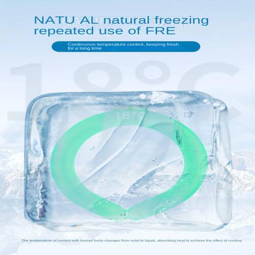 Collar Tube Neck Cooler Ice Pack Reusable Neck Cooling Ring