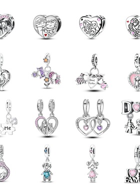 Family and Friendship Pendant Jewelry Copper Silver Plating