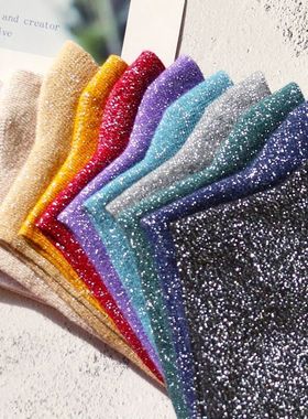 29 colorssexy shiny socks style Gold silver silk socks desig