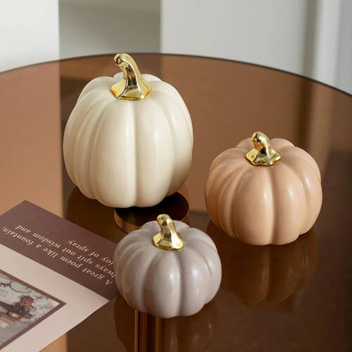 Nordic Style Ceramic Lovely Funny Vegetable Pumpkin Home Orn
