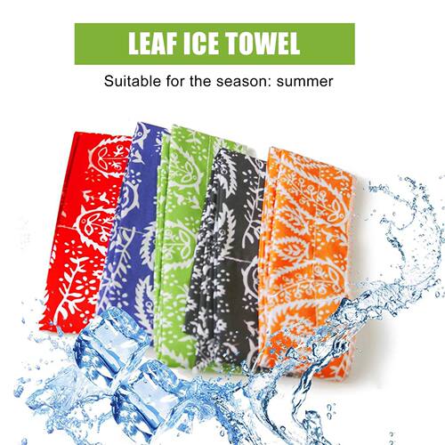 5Pcs Cool Scarf Neck Wrap Cooling Bandana Scarf Instant Cool