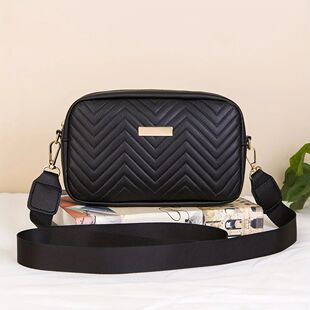 Minimalist Mini Fashionable Quilted Crossbody Bag Wallet, Tr