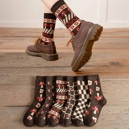 Thickened Warm Wool Socks Tube Socks Casual Socks Autumn and