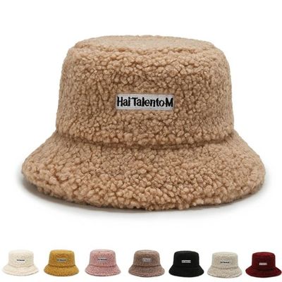 Winter Warm Fleece Bucket Hat for Men Women Cold ResistantFi