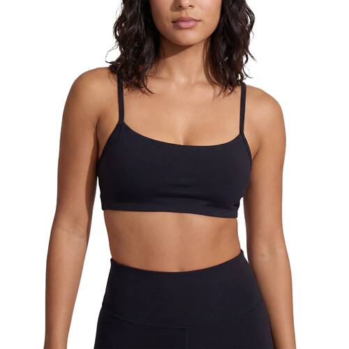 Women's Cotton Padded Yoga Bra Comfortable Sports Bra for Fi