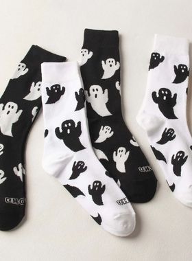 Halloween Harajuku Characteristic Couple Socks Funny Cosplay