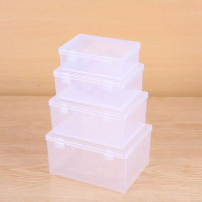 1PC Transparent PP Dual Fastened Transparent Display Box Jew