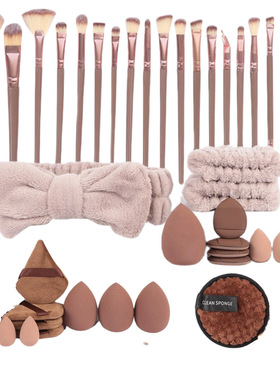 Flower Knows Swan Ballet Blush Wool Brush Mineral Powder Bro