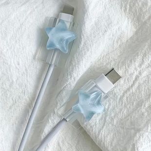 Korea Cute 3D Ocean Stars Change Charger Protector Cover Cha