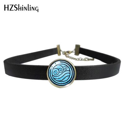 Hot Summer Avatar The Last Airbender Glass Dome Leather Chok
