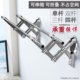 不锈钢晾衣架折叠家用被子隐形室内阳台晾衣杆推拉晒衣架侧装 凉衣