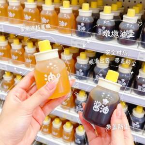 【厨房好物】墩墩油壶厨房家用调料瓶分装酱油瓶挤压瓶食品级新款