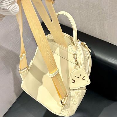 双肩包女大容量皮质小书包学生上课通勤旅游背包可爱2025新款百搭