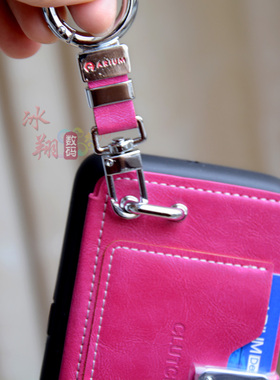 韩国ARIUM适用于s6edge手机壳G9250皮套保护套防摔指环扣插卡全包