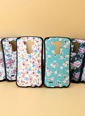 韩国正品LG G3手机壳LG D855手机套F400保护套D858硅胶套碎花外壳