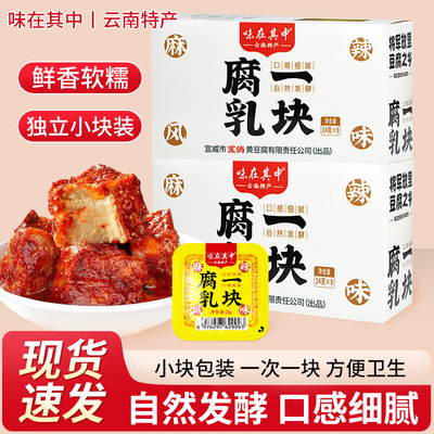 味在其中一块腐乳24g*9颗
