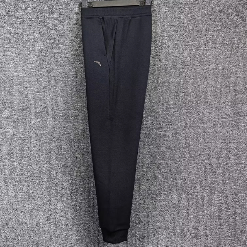 安踏正品女装2025春新款潮流休闲束脚综训针织运动长裤162517307S