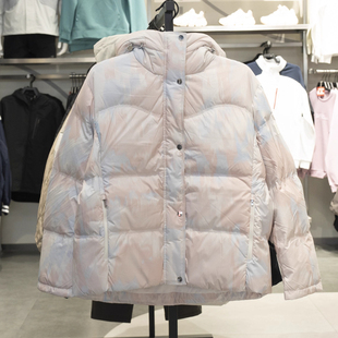 安踏正品女装2025冬新款综训运动连帽关晓彤同款羽绒服162547940