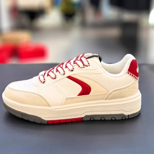 百搭潮流运动板鞋 安踏正品 2025春新款 低帮男鞋 112518060 982月影