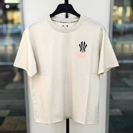 安踏正品凯里·欧文短袖2025夏新款圆领冰丝针织男T恤衫172531111