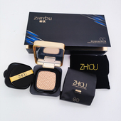 送蜜粉栀优光感无瑕气垫cc霜遮瑕水润保湿 付爱宝粉底液持妆不卡粉