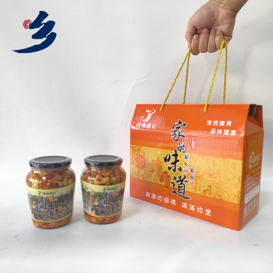 桂湘源记剁椒子姜600g