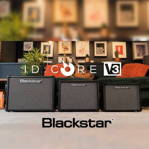 BLACKSTAR黑星ID CORE V3/ V4电吉他初学者音箱10/20/40W户外蓝牙