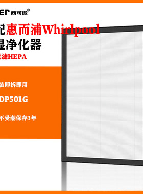 适配惠而浦Whirlpool除湿机过滤网WD-DP501G高效滤芯除异味pm2.5