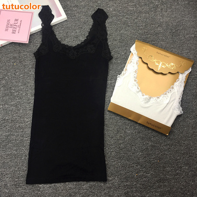 tutucolor蕾丝打底衫