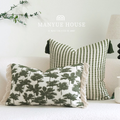 蔓越家复古抱枕靠垫样板间靠枕
