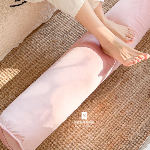 蔓越家 多功能深睡抱抱枕长抱枕侧睡长条枕夹腿圆柱枕头可拆洗