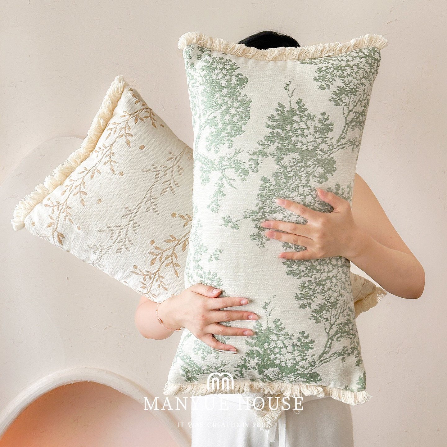 蔓越家宿舍床头靠垫长条抱枕含芯