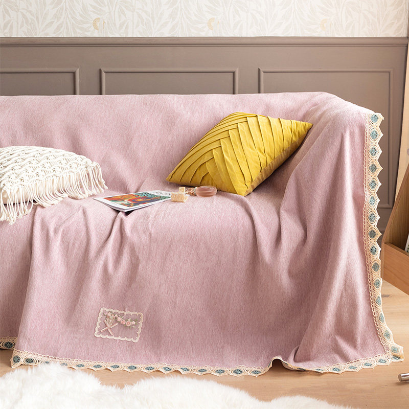 蔓越家 北欧ins风纯色雪尼尔沙发巾全包全盖沙发盖布万能沙发套罩,居家布艺,沙发套,淘宝优惠券,粉丝福利购,淘宝优惠卷